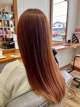 エ フュチュール(et Futur) オレンジブラウンカラー