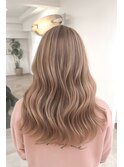 【Moana Lua】#ブリーチ#ケアブリーチ#ミルクティーベージュ