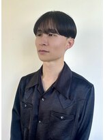 ヘアーアイストゥーレ(HAIR ICI TRE) 無造作マッシュメンズショート☆ツーブロックアッシュ