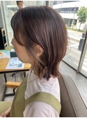 20代30代40代◎似合わせカットインナーカラーミニウルフ