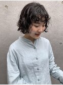 ◎大人可愛いボブパーマ×ニュアンスパーマ