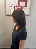 シャギーレイヤー&ミディアムレイヤー