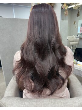 ランド 千葉(land) 髪質改善カラー　モーブピンク