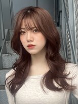 オムニス 表参道(Omnis)&nbsp;ハイレイヤー/ミディアム・ロング/20代/顔周りフェイスレイヤー