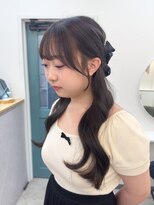 ヒョンミョン ライズバイレボ 柏西口店(hyon myon/RISEbyREVO)&nbsp;ラベンダーグレージュ/顔周りカット/くびれヘア