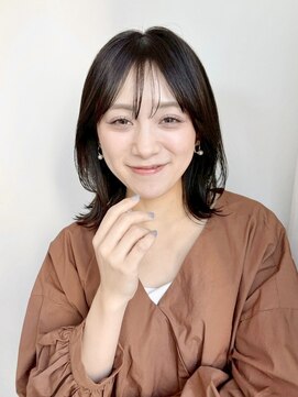ケーツー エソラ池袋店(K-two) 大人くびれヘア*ミディアムレイヤーカット*髪質改善*顔周り