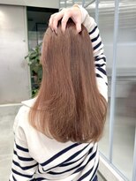 ガリカ 大名(Gallica)&nbsp;<ゲスト>ブリーチなしダブルカラーでくすみピンクベージュ