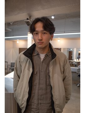 トゥ(TOE) nuance centerpart perm