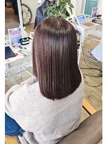 ヘアアトリエ ナイン(hair atelier nine) ヘッドスパ/チェリーレッド/ハイレイヤーウルフ/髪質改善/福島市