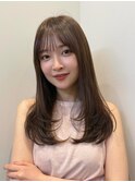小顔見せ【レイヤーカット】