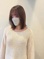 リム(Limb)&nbsp;ぱつっとボブ　ミルクティーベージュ