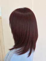 ネオリーブシェリエ 浅草店(Neolive cherie) ブリーチなしレッドカラー♪