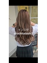 シェリー(cherie) 明るめのコントラストハイライト×ラテブラウン