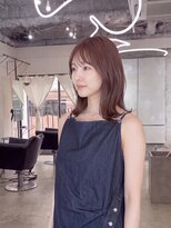 エシカ(ethica)&nbsp;【ethica_南船場】韓国風レイヤー/ミディアム/透明感ブラウン
