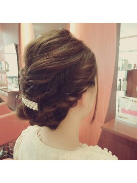 ジップヘアー(ZipHair) Ｚｉｐ　Ｈａｉｒ★結婚式お呼ばれアレンジ★
