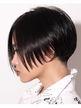 マウロア(MAULOA) 【MAULOA】シンプルショート×アシンメトリー