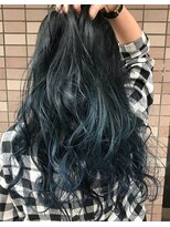 ヘアー デザイナーズ クルー ドルフィン(HAIR DESIGNERS CREW dolphin)&nbsp;インディコブルーグラデ