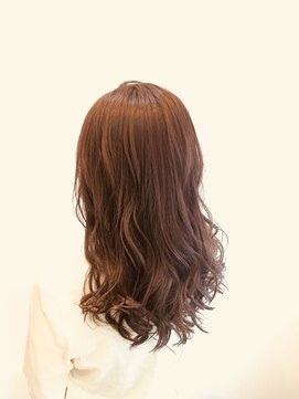 アルタイル ヘア デザイン(ALTAIR HAIR DESIGN) 【後ろ姿】王道ロング×ピンクラベンダーブラウン