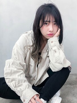 コットン 平塚店(Cotton) 【cotton平塚】グレージュ/セミロング/ケアブリーチ