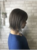切りっぱなしボブ