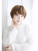 吉祥寺3分/ウォーターフォール毛先パーマ黒髪ことりベージュ/063