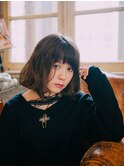 パンキッシュカジュアルボブ【佐倉/髪質改善/ヘナ】