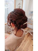 オラボ(olabo)&nbsp;編み込みアップ