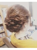 【DUCHESS】ねじり上げアップスタイル