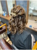 パーティーヘアセット