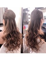 エーエム(AM)&nbsp;シンプルハーフアップ