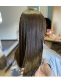 【髪質改善カラー×カット×トリートメント】