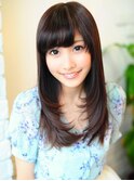 清純派つやつやストレート