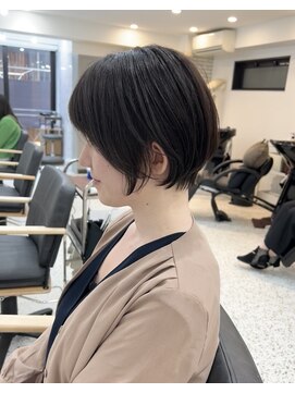 メモリーズ 銀座(Memories) 乾かせばまとまる！大人可愛いショートヘア！前髪あり