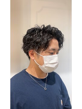ブロッサム 若葉店(Blossom) メンズ ツイストスパイラルパーマ