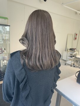 ターン ヘアー(TAAN HAIR) セミロング　ハイライトデザイン