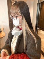 エースハバナ 渋谷(1 HAVANA)&nbsp;インナーカラー/ブロンドカラー/ダブルカラー/サラ艶ロング