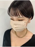 #ぱっつん前髪 #ショート