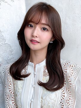 アフロート ルヴア(AFLOAT RUVUA) るなstyle くびれヘア 顔周りレイヤー小顔カット 20代30代40代