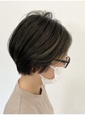 立体感のあるハンサムショート