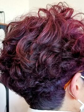 せき美容室 ツーブロックカール