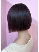 シーズン 大阪(SEASON)&nbsp;【ダブルカラー】ラベンダーアッシュ/ミニボブ