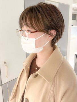 ラベストクズハ(LOVEST KUZUHA) 耳かけもかわいいイメチェンマッシュショート