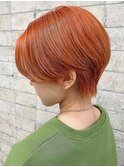 ハンサムショート / オレンジ