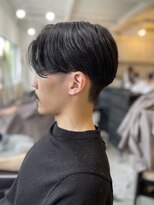 ソイクフ 高田馬場店(SOY-KUFU) MEN’S HAIR カルマパーママッシュパーマアッシュブラック