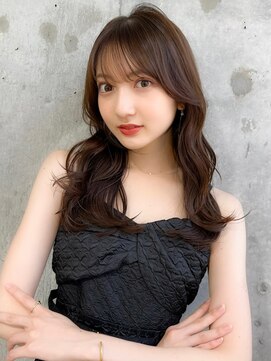 シーシンジュク 新宿南口(Sea shinjuku) 韓国風前髪×レイヤーカット【新宿/前髪/レイヤーカット】