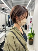 ハイライトバレイヤージュダブルカラーケアブリーチ30代40代