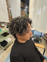 ルーナヘアー(LUNA hair) 【京都 山科】ツイスパ×ホワイトメッシュ