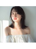 【外ハネワンカール/ボブスタイル】アレンジしやすい長さ