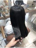 straight × long