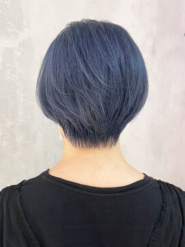 アイティーバイアルバム 下北沢店(IT by ALBUM) アッシュブラックくびレイヤー美髪ニュアンスカラー_ba490761